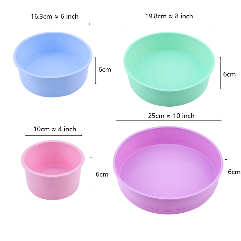 Round Silicone Cake Mold