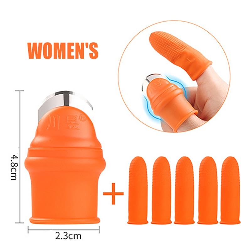 Silicone Finger Protector With Blade