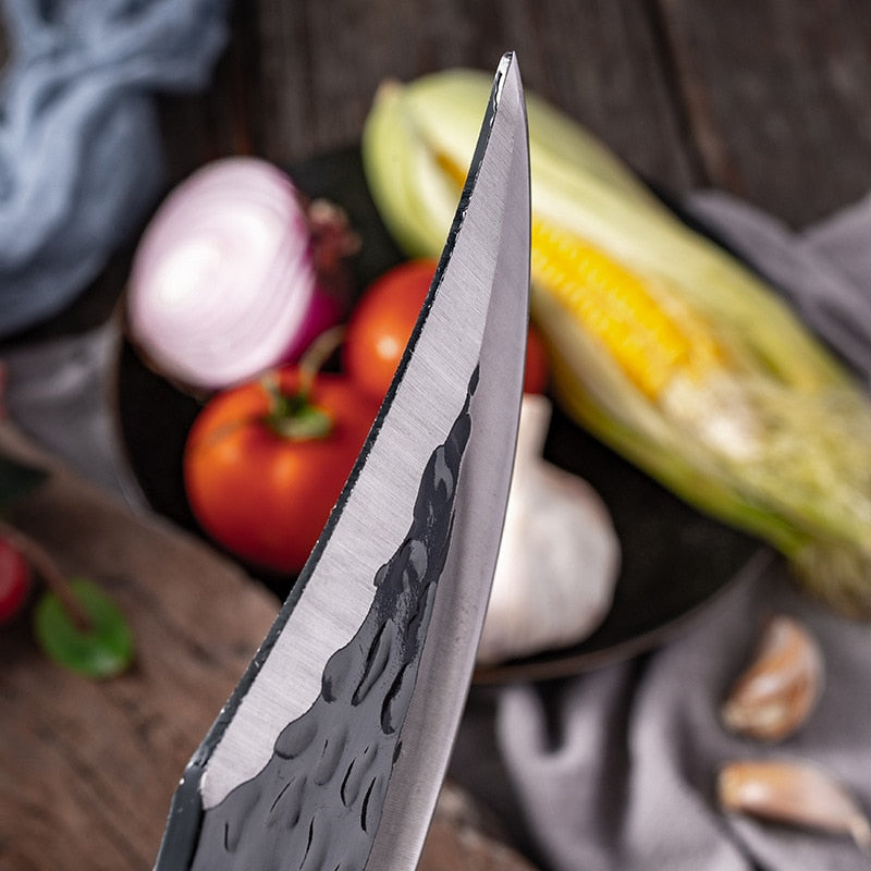 Hand Forged Boning Knife Chopping Slicing Kitchen Knives