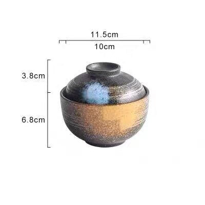 Japanese Style Ceramic Dessert Stew Pot