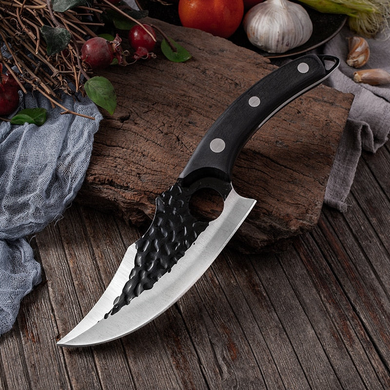 Hand Forged Boning Knife Chopping Slicing Kitchen Knives