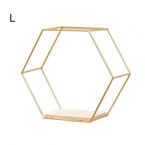 Wall Mounted Hexagon Storage Holder Storage Rack