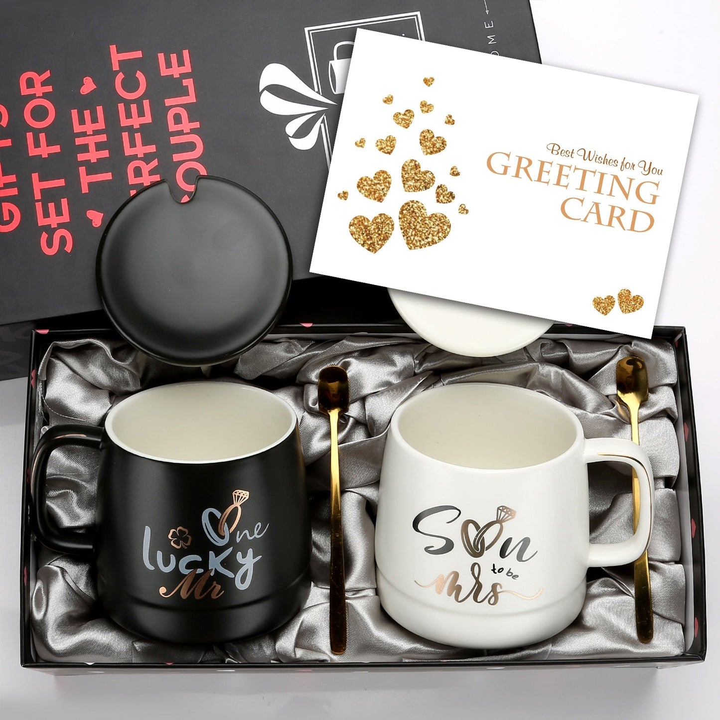 Perfect Match: Mr. & Mrs. Ceramic Mug Set For Gifting