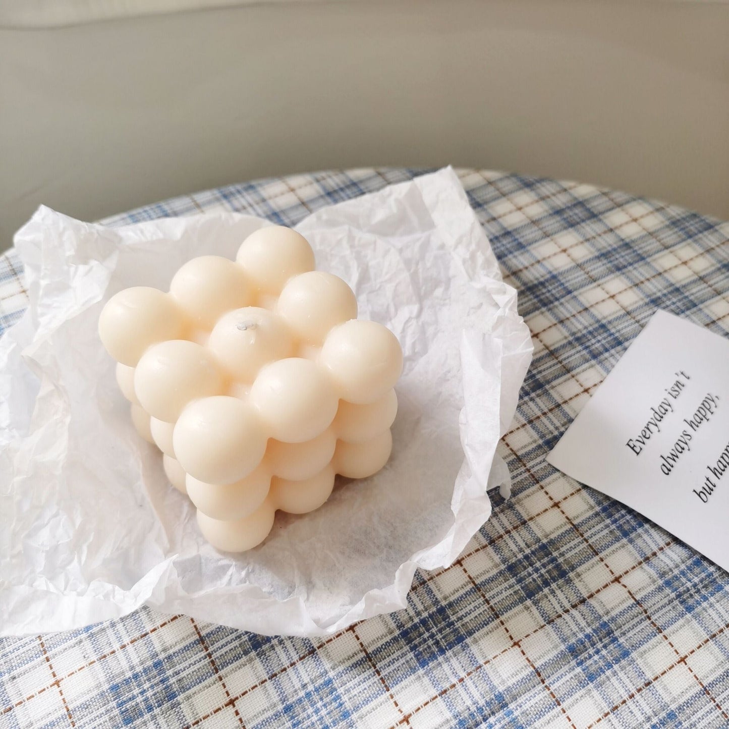 Small Bubble Aromatherapy Scented Candles