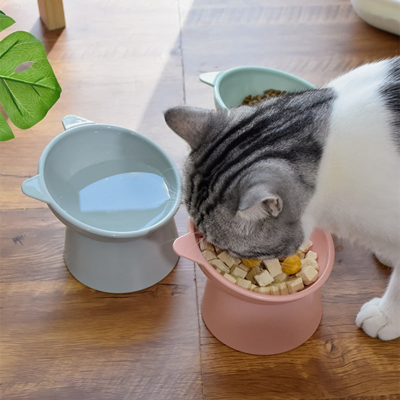 Cat Bowl High Foot Dog Bowl