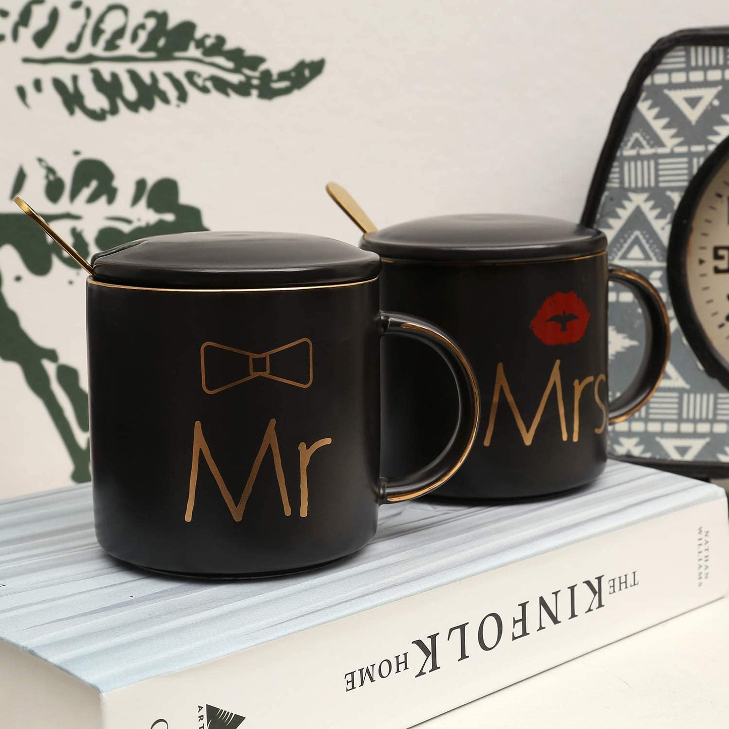 Perfect Match: Mr. & Mrs. Ceramic Mug Set For Gifting