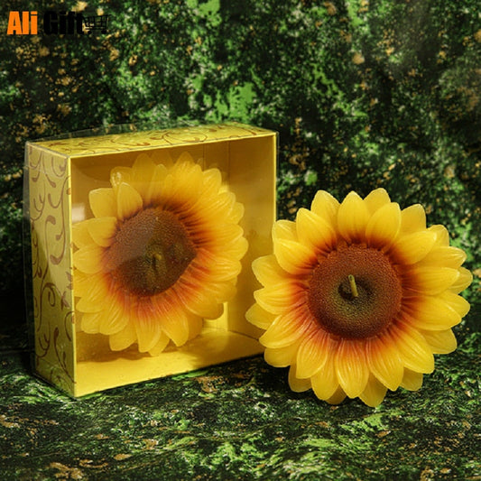 New Hand-made Creative Simulation 3D Flower Candle