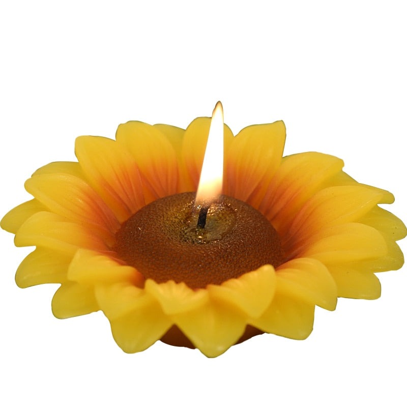 New Hand-made Creative Simulation 3D Flower Candle