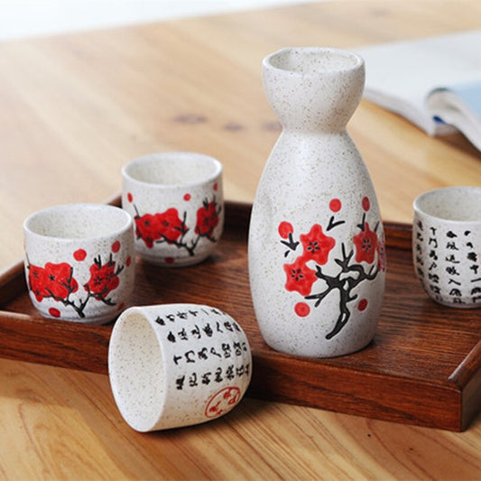 Vintage Ceramic Sake Set / Shot Glass